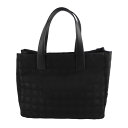 シャネル CHANEL ニュートラベルライン トートMM トートバッグ ブラック ナイロン レディース 【中古】