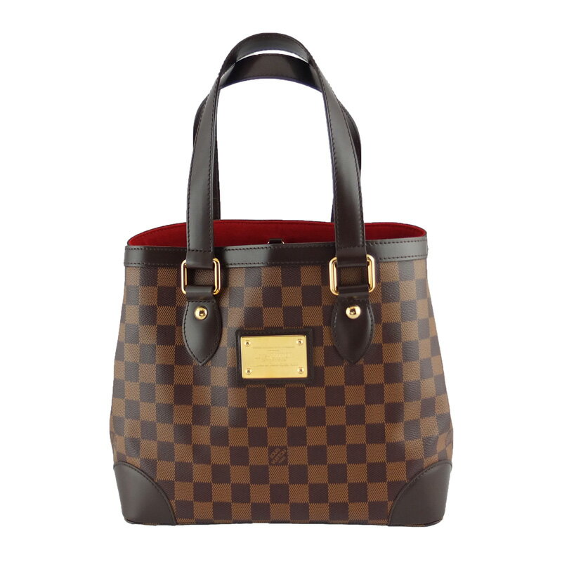 Rakuten - ルイ ヴィトン LOUIS VUITTON ハムステッドPM N51205 トートバッグ ダミエ エベヌ レディース 【中古】
