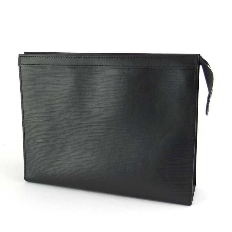 乐天商城 - ルイ ヴィトン LOUIS VUITTON ポシェット ヴォワヤージュ M81326 クラッチバッグ エピ ノワール ブラック メンズ 【中古】