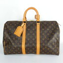 ルイ ヴィトン LOUIS VUITTON キーポル45 M41428　ボストンバッグ　旅行バッグ　モノグラム 【中古】