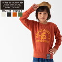 【20 OFF】【SALE】【THRIFTSTANDARD】STATE FLAGトレーナーキッズ トレーナー アメカジトレーナー ロゴトレーナー ボーイズ ガールズ 裏毛 お揃い 子供服 男の子 女の子 小学生 中学生 100 110 120 130 140 cm 7bridge キャンプ ギフト 春トレーナー