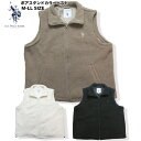 【30%OFF】SALE【U.S.POLO ASSN. 10-21】U.S.POLO ASSN. ボアスタンドカラーベスト新作 US POLO ASSN メンズ...