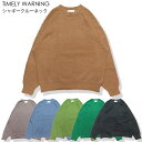 【10 OFF】【SALE】【TIMELY WARNING 01-25】【TIMELY WARNING】シャギークルーネックメンズトレーナー レディーストレーナー シャギー ニット おしゃれ メンズニット フワフワ トレーナー BIGトレーナー TIMELY WARNING トレーナー 7bridge 春トレーナー 春 ニット