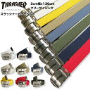 【10%OFF】SALE【THRASHER 11-14】THRASHERガチャベルト新作 ベルト メンズベルト レディースベルト ストリート系ベルト スラッシャ...