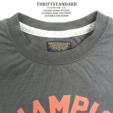 【THRIFT STANDARD 05-07】多ワッペン TEE tシャツ キッズ 半袖 sale セール 夏 ボーイズ ガールズ 親子 お揃い トップス アウトドア キャンプ ギフト ゆったり 綿素材 バック ワッペン オーバーサイズ 130cm 140cm 150cm アメカジ 7BRIDGE 男の子 女の子 子供服