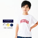 【20%OFF】SALE【7BRIDGE 06-20】7BRIDGE MICHIGANTシャツ tシャツ キッズ 半袖 春 夏 女の子 男の子 男児 女児 10...