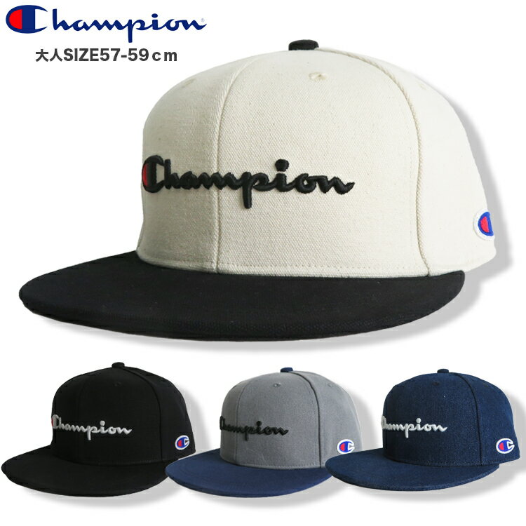 【10％OFF】【SALE】【CHAMPION 04-03】CHAMPION ストレートキャップ春新作 チャンピオン 帽子 キャップ CAP レディース メンズ レディースキャップ ツイル ストレートキャップ チャンピオン帽子 ブランド帽子 ブランド 紫外線対策 7bridge 春