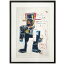 ڤڡ ߥ Х Irony of Negro Policeman  ѥͥ ɳݤ 奢 ե졼 륢 ƥꥢ JeanMechel Basquiat W475mmH645mmD32mmPѡ