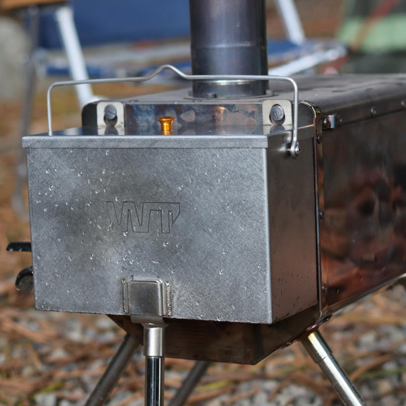 【あす楽】 WORK TUFF STOVE/ワークタフストーブ ウォーターケトル 4L　4リットル ワークタフストーブシリーズで使えるウォーターケトル 背面に設置しお湯を沸かしたり煮炊き用の鍋として使用することが可能 脚付きで安定して取付可能【送料無料】【P変】 2