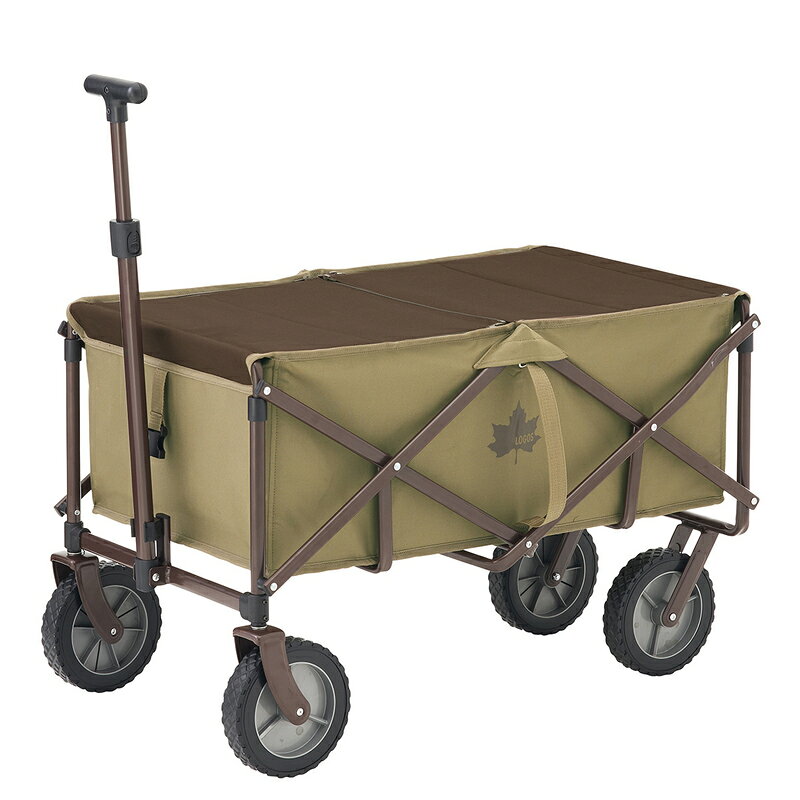 【あす楽】 LOGOS/ロゴス LOGOS TOPカバーキャリーカート カバー付きで便利なキャリーカート たくさんの荷物を楽々運べる 荷台部分にカバーがついているので、荷物の飛び出しを気にせず走行【送料無料】