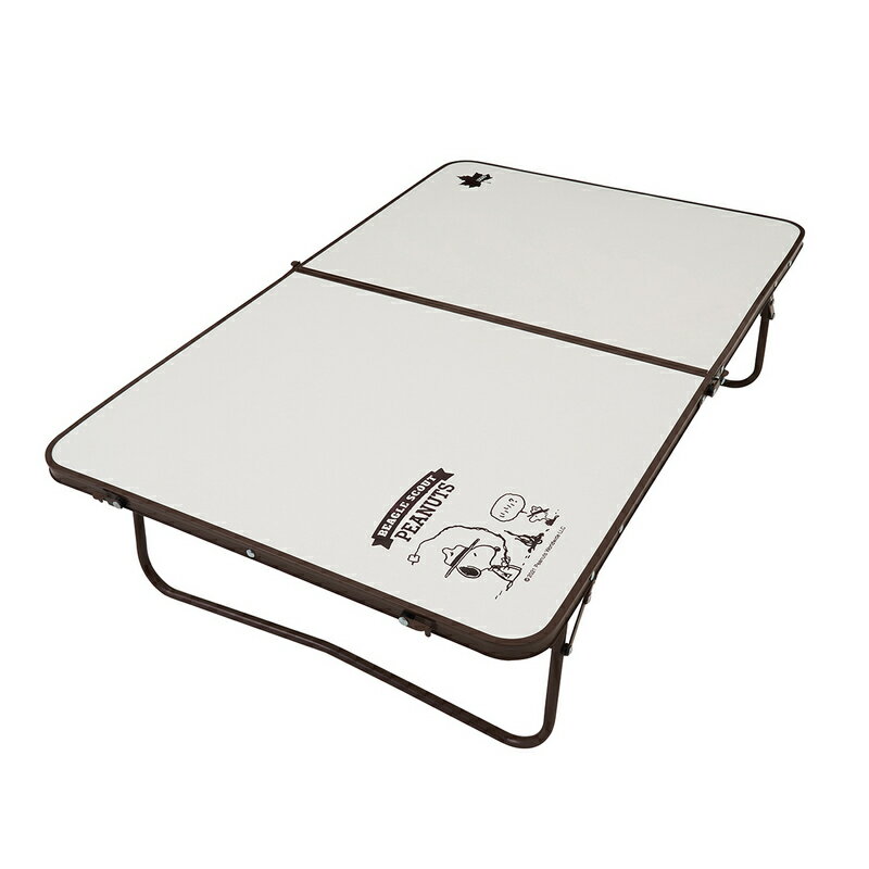 【あす楽】 LOGOS/ロゴス SNOOPY カートローテーブル9660 カートオンテーブル 別売りのキャリーカートにオンして使える便利なロースタイルテーブル 高さ26cmのテーブルにつ折りテーブル【2021】【送料無料】