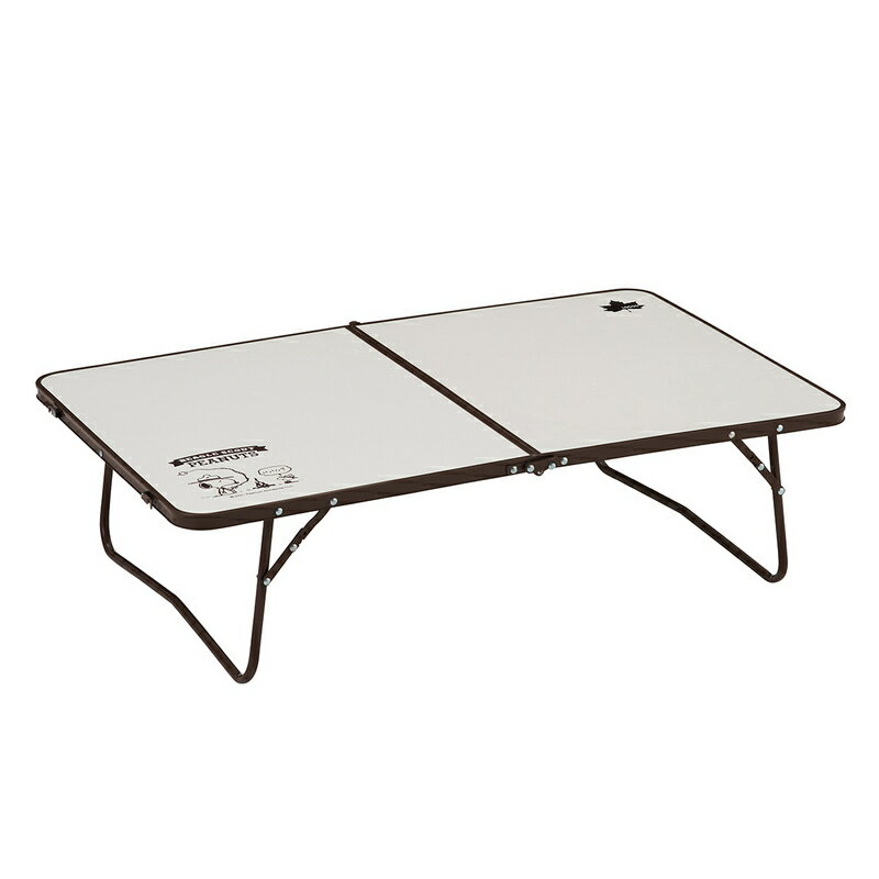 【あす楽】 LOGOS/ロゴス SNOOPY カートローテーブル9660 カートオンテーブル 別売りのキャリーカートにオンして使える便利なロースタイルテーブル 高さ26cmのテーブルにつ折りテーブル【2021】【送料無料】
