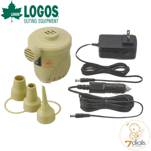 【あす楽】 LOGOS/ロゴス AC/DC・2wayパワーブロー 4mロングDCコード/0.51PSI AC電源とDC12V電源使用可能な電動ポンプ
