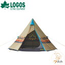 LOGOS/ロゴス LOGOS ナバホティピー300 ティピーテントTepee 300 キャンプにフェスに目立つおしゃれなティピーテント【AR】(4)