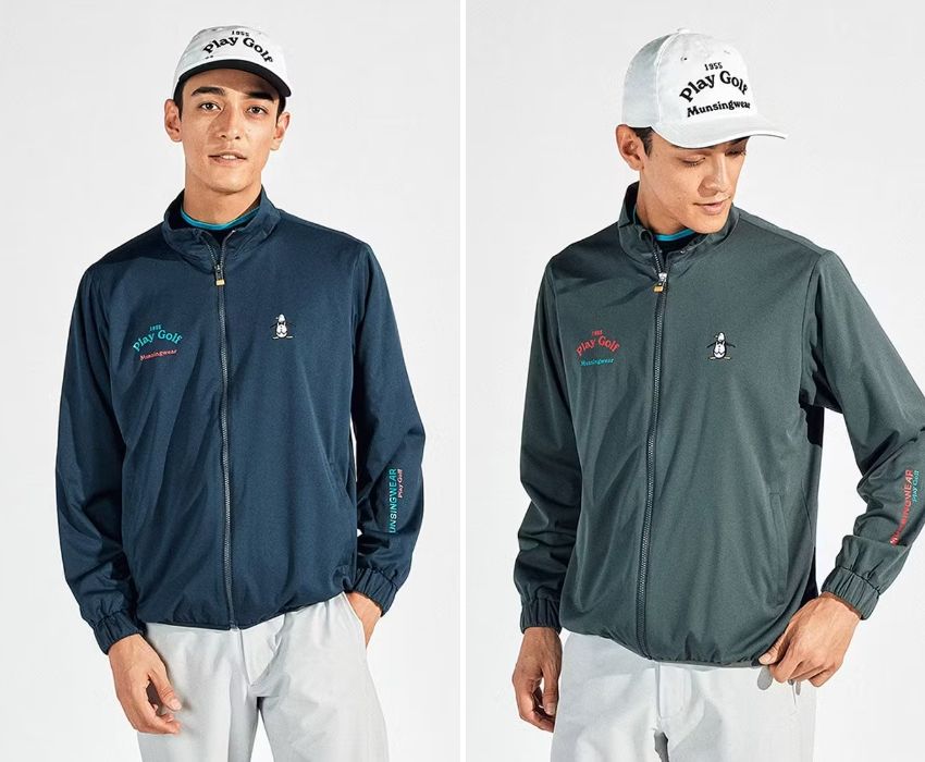 【通年商品】マンシングウェア メンズ 薄手 軽量 ブルゾン アウター ストレッチ はっ水 MG5SSW81M ブランド 送料無料 Munsingwear