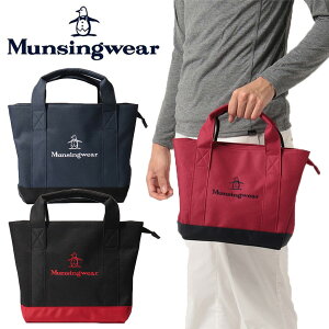 マンシングウェア バッグ トートバッグ ミニトート ポーチ 保冷 3層式 メンズ レディス 男女兼用 ブランド Munsingwear MQBTJA41 黒 赤 紺