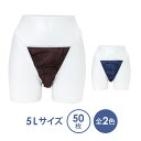 ペーパーTバック 5Lサイズ 50枚入 ペーパーショーツ 紙ショーツ 紙パンツ ペーパーパンツ 使い捨てショーツ 使い捨てパンツ 使い捨て ディスポ 女性用 レ...