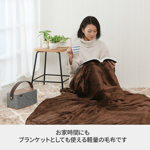 洗える あったか 毛布 シングル 140×200cm マイクロファイバー ダークブラウン シングル毛布 大判 ブランケット 大きめ 膝掛け 厚手 ひざかけ ひざ掛け 無地 掛け布団 敷毛布 敷き 暖かい お昼寝 秋 冬 用 丸洗い 洗濯可能 7esthe-pro-10032318 ララマル楽天市場店 サンプル画像3