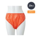 防水ペーパーショーツ フリーサイズ 日本製 レッド 20枚入り ペーパーショーツ 紙ショーツ 紙パンツ ペーパーパンツ 使い捨てショーツ 使い捨てパンツ ディス...