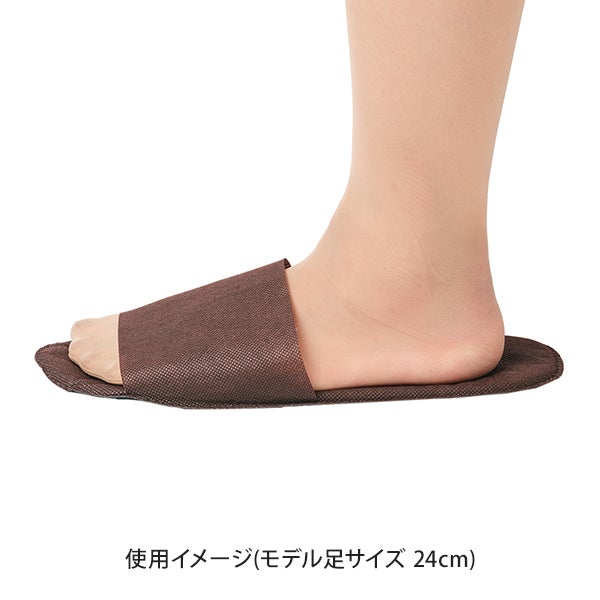 使い捨て スリッパ 前開き 50組 100枚入 滑り止め ペーパー スリッパ 来客用 ホテル 業務用 フリーサイズ 個包装 不織布 アメニティ 旅行 トラベル 携帯 入院 介護 防災グッズ エステ用品 室内履き 携帯用 病院 旅館 (3)