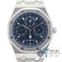 【112418】AUDEMARS PIGUET オーデマ・ピゲ 26574ST.OO.1220ST.02 ロイヤルオーク パーペチュアルカレンダー ブルーダイヤ...