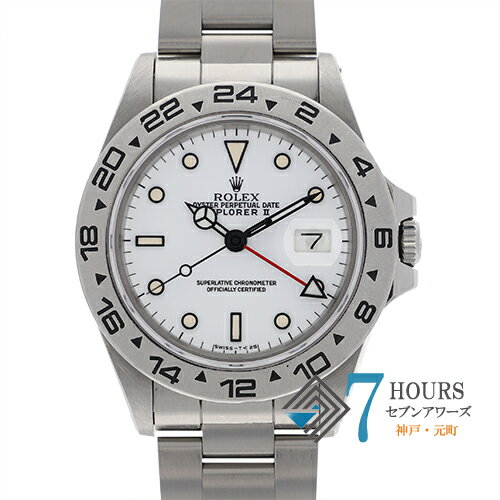 【114902】ROLEX ロレックス 16550 エクスプローラー2 ホワイトダイヤル 93番 SS 自動巻き 当店オリジナルボックス 腕時計 時計 WATCH メンズ 男性 男 紳士【中古】