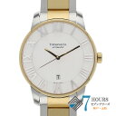 【115285】TIFFANY&Co. ティファニー Z1810.68.15A21A00A アトラスドーム シルバーダイヤル GP/SS 自動巻き ギャランティーカード 当店オリジナルボックス 腕時計 時計 WATCH メンズ 男性 男 紳士【中古】