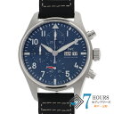 【116597】IWC インターナショナルウォッチカンパニー IW388101 パイロットウォッチ ブルーダイヤル SS/レザー 自動巻き ギャランティーカード 純正ボックス 腕時計 時計 WATCH メンズ 男性 男 紳士【中古】