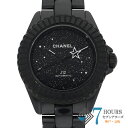 【117748】CHANEL シャネル H7989 J12 インターステラー ブラックダイヤル CE 自動巻き 純正ボックス 腕時計 時計 WATCH メンズ 男性 男 紳士【中古】