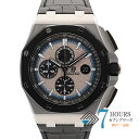 AUDEMARS PIGUET オーデマ・ピゲ 26417CN.OO.A002CR.01 ロイヤルオークオフショア クロノ 日本ブティック限定50本 グレーダイヤル WG/CE/レザー 自動巻き ギャランティーカード 純正ボックス 腕時計 時計 WATCH メンズ 男性 男 紳士