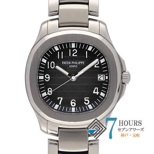 【109727】PATEK PHILIPPE パテックフィリップ 5167/1A-001 アクアノート エクストララージ ブラックダイヤル SS 自動巻き 保証書 純正ボックス 腕時計 時計 WATCH メンズ 男性 男 紳士【中古】