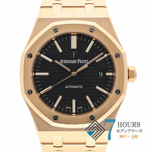 【109838】AUDEMARS PIGUET オーデマ・ピゲ 15400OR.OO.1220OR.01 ロイヤルオーク ブラックダイヤル PG..