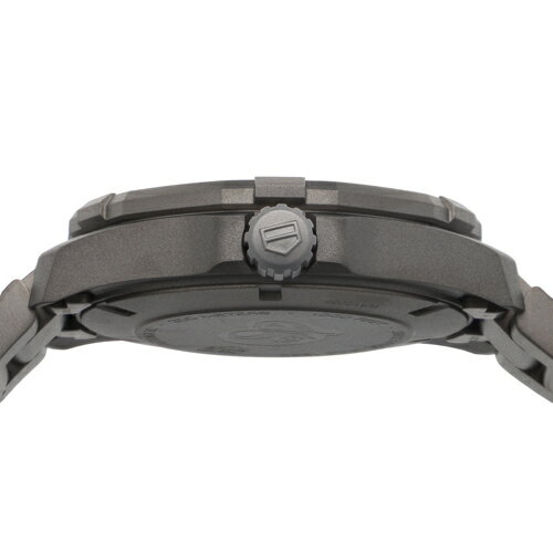 【117415】TAG HEUER タグホイヤー WAY208F アクアレーサーバンフォード　世界限定1500本 ブラックダイヤル TI 自動巻き 保証書 純正ボックス 腕時計 時計 WATCH メンズ 男性 男 紳士【中古】