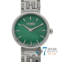 【117897】FENDI フェンディ F103100901 フォーエバー フェンディ グリーンダイヤル SS クオーツ 保証書 純正ボックス 腕時計 時計 WATCH レディース 女性 女 【未使用品】【中古】