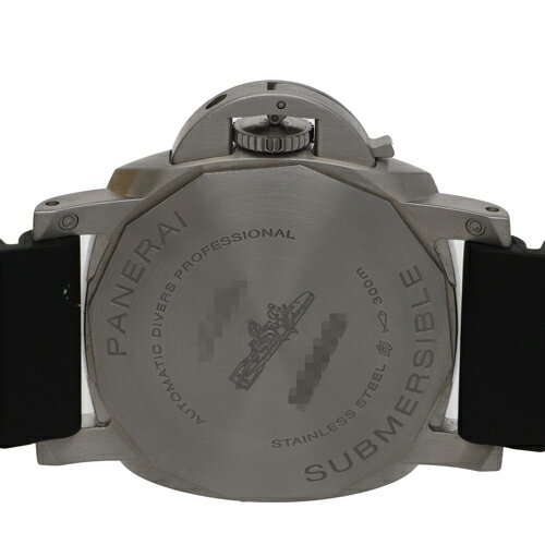 【118132】PANERAI パネライ PAM01229 0P7482 サブマーシブル クアランタクアトロ ブラックダイヤル SS/ラバー 自動巻き 保証書 純正ボックス 腕時計 時計 WATCH メンズ 男性 男 紳士【中古】