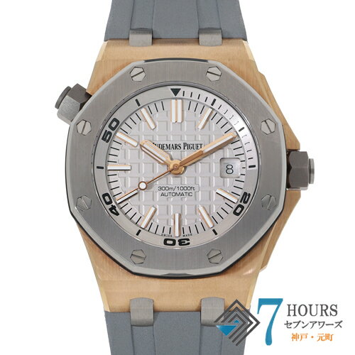 【118135】AUDEMARS PIGUET オーデマ・ピゲ 15711OI.OO.A006CA.01 ロイヤルオークオフショア グレーダイヤル PG/TI/ラバー 自動巻き 保証書 純正ボックス 腕時計 時計 WATCH メンズ 男性 男 紳士【中古】