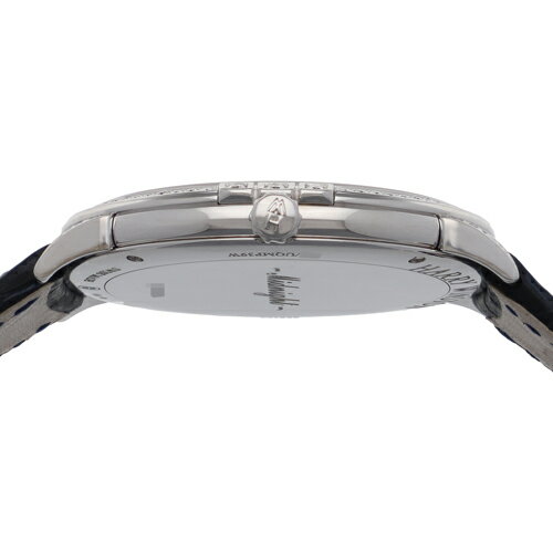 【118192】HARRY WINSTON ハリーウィンストン MIDQMP39WW001 ミッドナイト ムーンフェイズ シルバーダイヤル WG/レザー（クロコ） クオーツ 純正ボックス 腕時計 時計 WATCH メンズ 男性 男 紳士【中古】