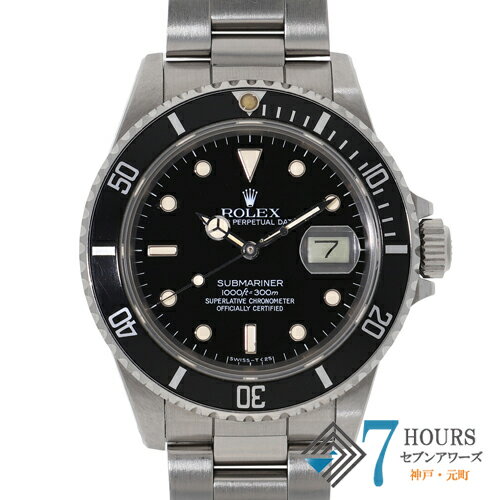 【122335】ROLEX ロレックス 16800 サブマリーナ デイト オールトリチウム ブラックダイヤル 89番 SS 自動巻き 保証書 純正ボックス 腕時計 時計 WATCH メンズ 男性 男 紳士【中古】 【122335】ROLEX ロレックス 16800 サブマリーナ デイト オールトリチウム ブラックダイヤル 89番 SS 自動巻き 保証書 純正ボックス 腕時計 時計 WATCH メンズ 男性 男 紳士【中古】