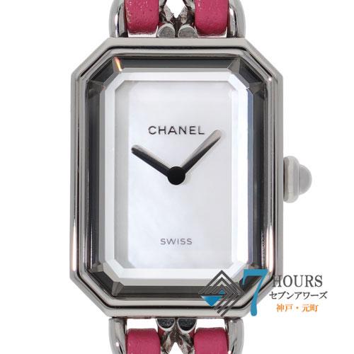 【125395】CHANEL シャネル H6360 プルミエールロック S ホワイトシェルダイヤル SS/レザー クオーツ ギャランティーカード 当店オリジナルボックス 腕時計 時計 WATCH レディース 女性 女【中古】 【125395】CHANEL シャネル H6360 プルミエールロック S ホワイトシェルダイヤル SS/レザー クオーツ ギャランティーカード 当店オリジナルボックス 腕時計 時計 WATCH レディース 女性 女【中古】