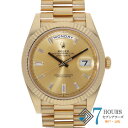 【130194】ROLEX ロレックス 228238A デイデイト 40 シャンパンダイヤル ランダム番 YG 自動巻き ギャランティーカード 当店オリジナルボ...