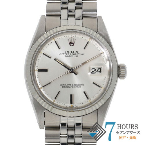 【130250】ROLEX ロレックス 1601 デイトジャスト 36 シルバーダイヤル 34番 WG/SS 自動巻き 当店オリジナルボックス 腕時計 時計 WATCH メンズ 男性 男 紳士【中古】