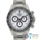 【135161】ROLEX ロレックス 126500LN コスモグラフデイトナ 並行品 ホワイトダイヤル ランダム番 SS 自動巻き ギャランティーカード 純正...
