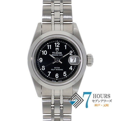 Rakuten - 【136973】TUDOR チュードル 92400 プリンセスデイト ブラックダイヤル SS 自動巻き ギャランティーカード 当店オリジナルボックス 腕時計 時計 WATCH レディース 女性 女【中古】