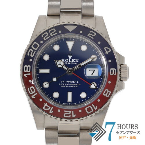 【136999】ROLEX ロレックス 126719 GMTマスター2 ブルーダイヤル ランダム番 WG ...