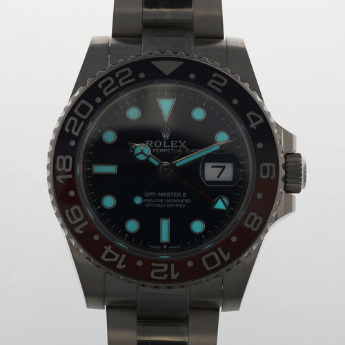 【136999】ROLEX ロレックス 126719 GMTマスター2 ブルーダイヤル ランダム番 WG 自動巻き ギャランティーカード 純正ボックス 腕時計 時計 WATCH メンズ 男性 男 紳士【中古】