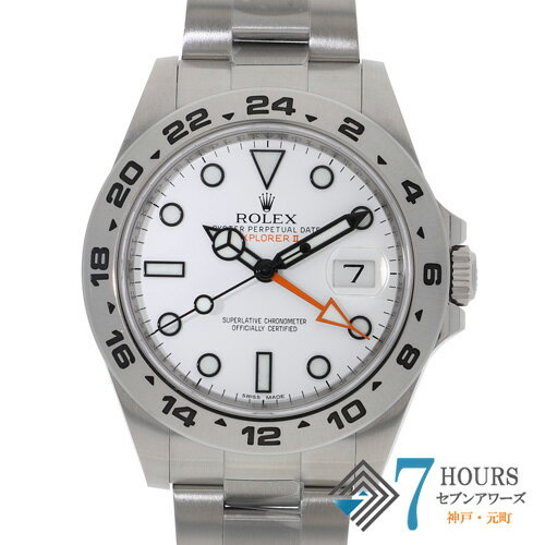 【137014】ROLEX ロレックス 216570 エクスプローラー2 ホワイトダイヤル G番 SS ...