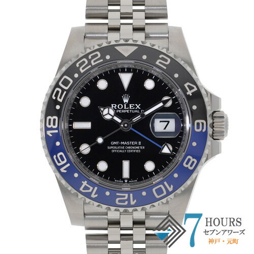 【138395】ROLEX ロレックス 126710BLNR GMTマスター2 ブラックダイヤル ランダム番 SS 自動巻き ギャランティーカード 純正ボックス 腕時計 時計 WATCH メンズ 男性 男 紳士 【未使用品】【中古】