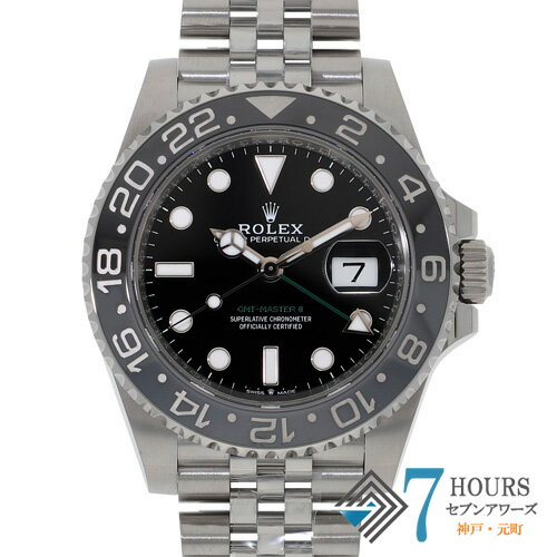 【137915】ROLEX ロレックス 126710GRNR GMTマスター2 ブラックダイヤル ランダム...