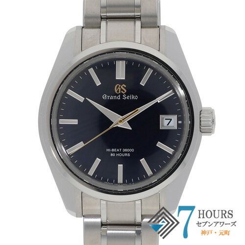 【139582】SEIKO セイコー SLGH009 グランドセイコー ブラックダイヤル SS 自動巻き ギャランティーカード 純正ボックス 腕時計 時計 WATCH メンズ 男性 男 紳士【中古】