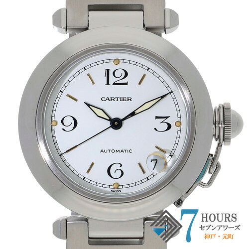 【139876】CARTIER カルティエ W31015M7 パシャC ホワイトダイヤル SS 自動巻き 当店オリジナルボックス 腕時計 時計 WATCH メンズ 男性 男 紳士【中古】